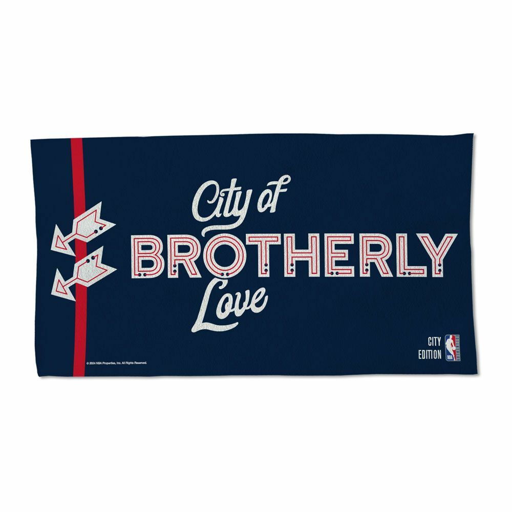 WinCraft 費城76人隊 2024 城市版 22" X 42" 場邊毛巾