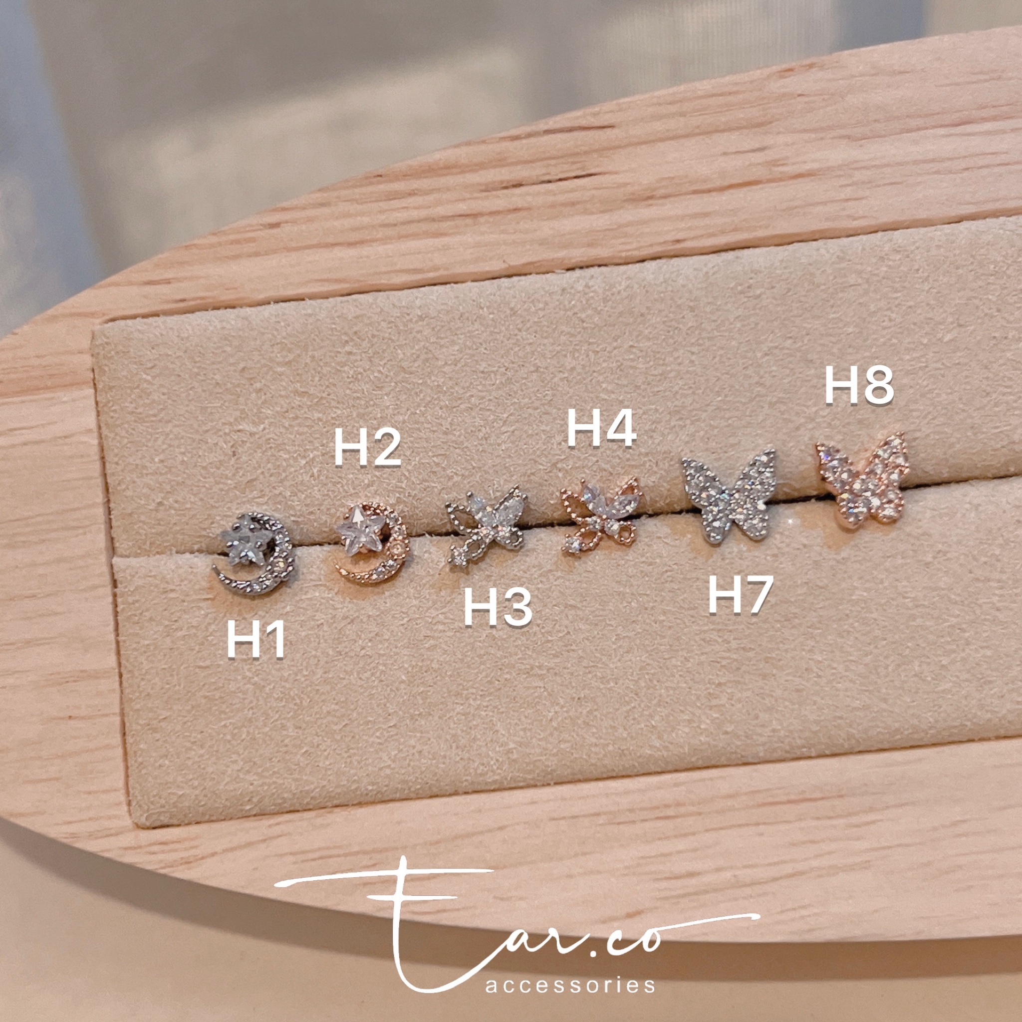 韓國316L醫療鋼耳珠/耳骨釘 [單支] #PH1