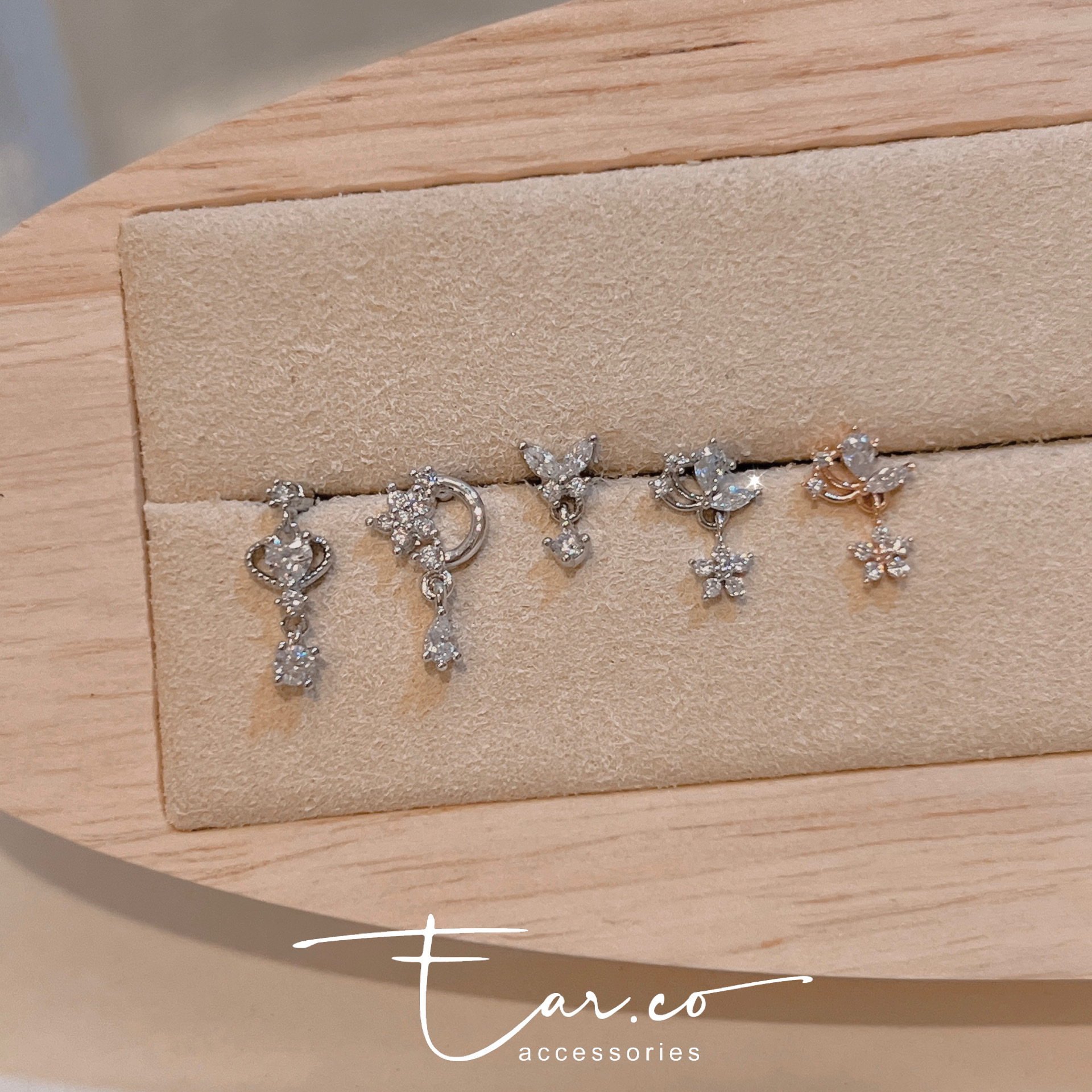 韓國316L醫療鋼耳珠/耳骨釘 [單支] #PG14