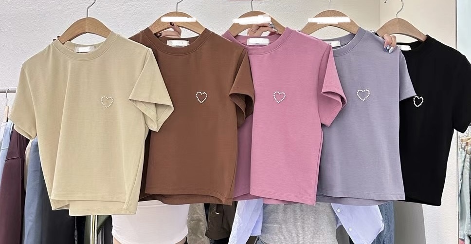 LU23121413 心心logo短Tee