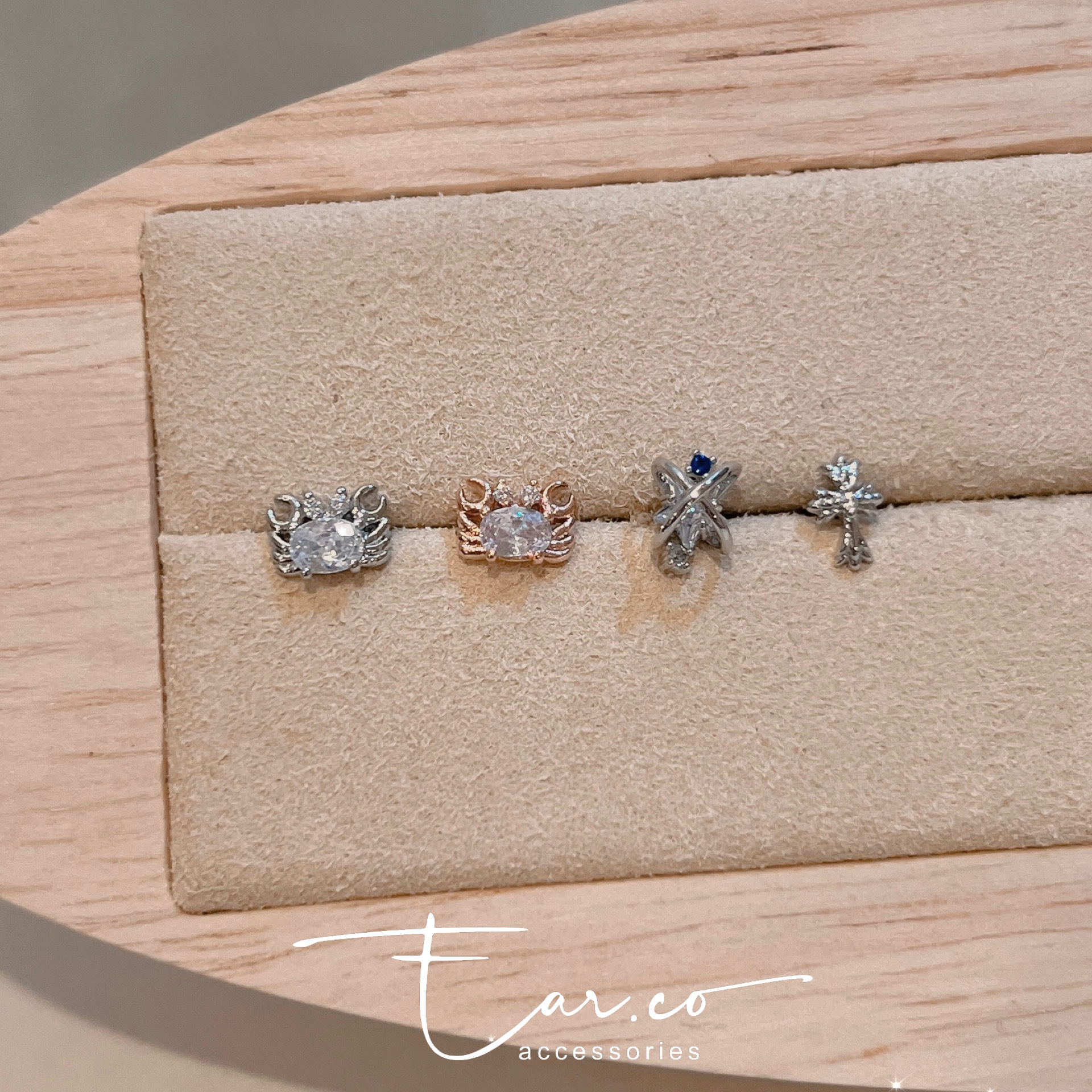 韓國316L醫療鋼耳珠/耳骨釘 [單支] #PE11