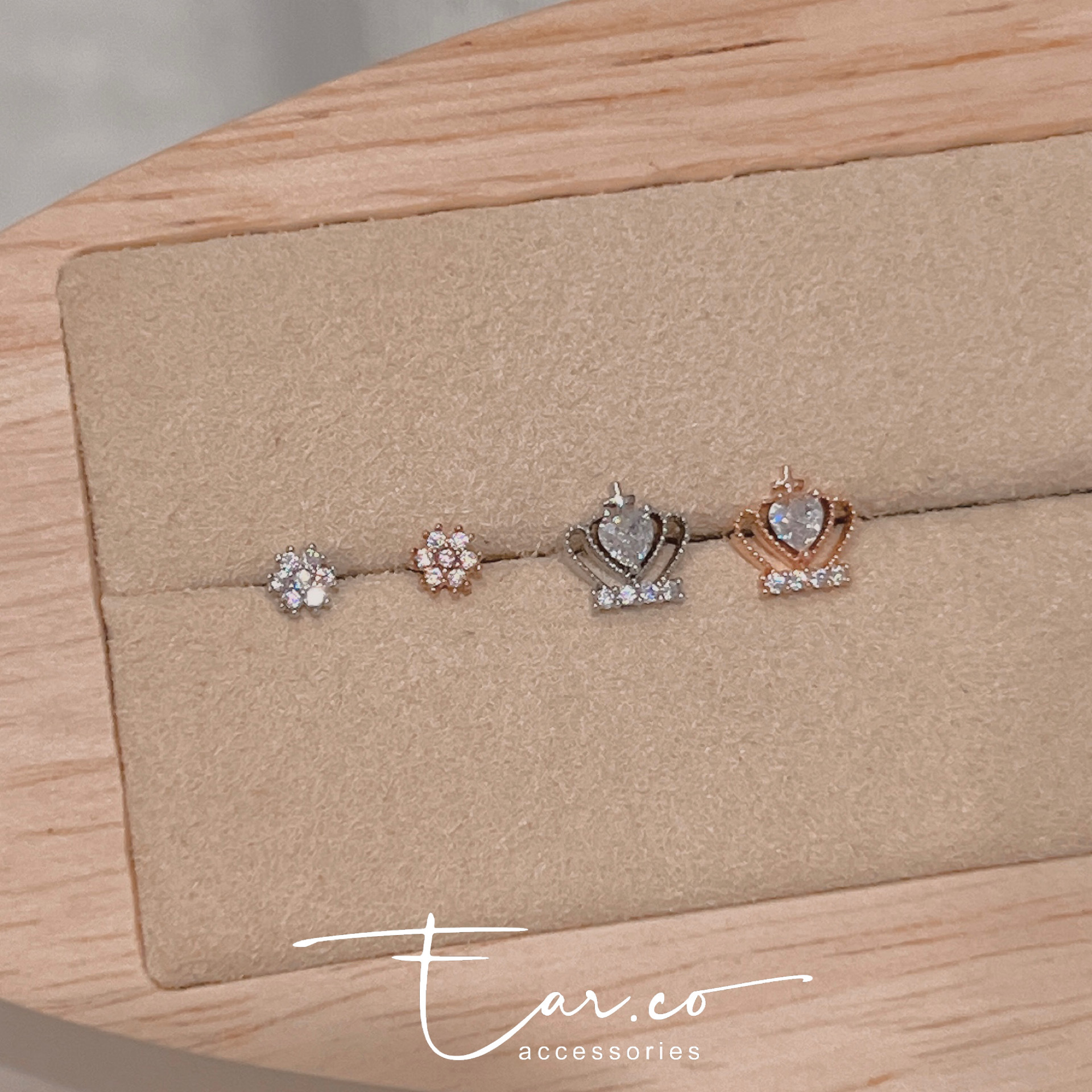 韓國316L醫療鋼耳珠/耳骨釘 [單支] #PC1