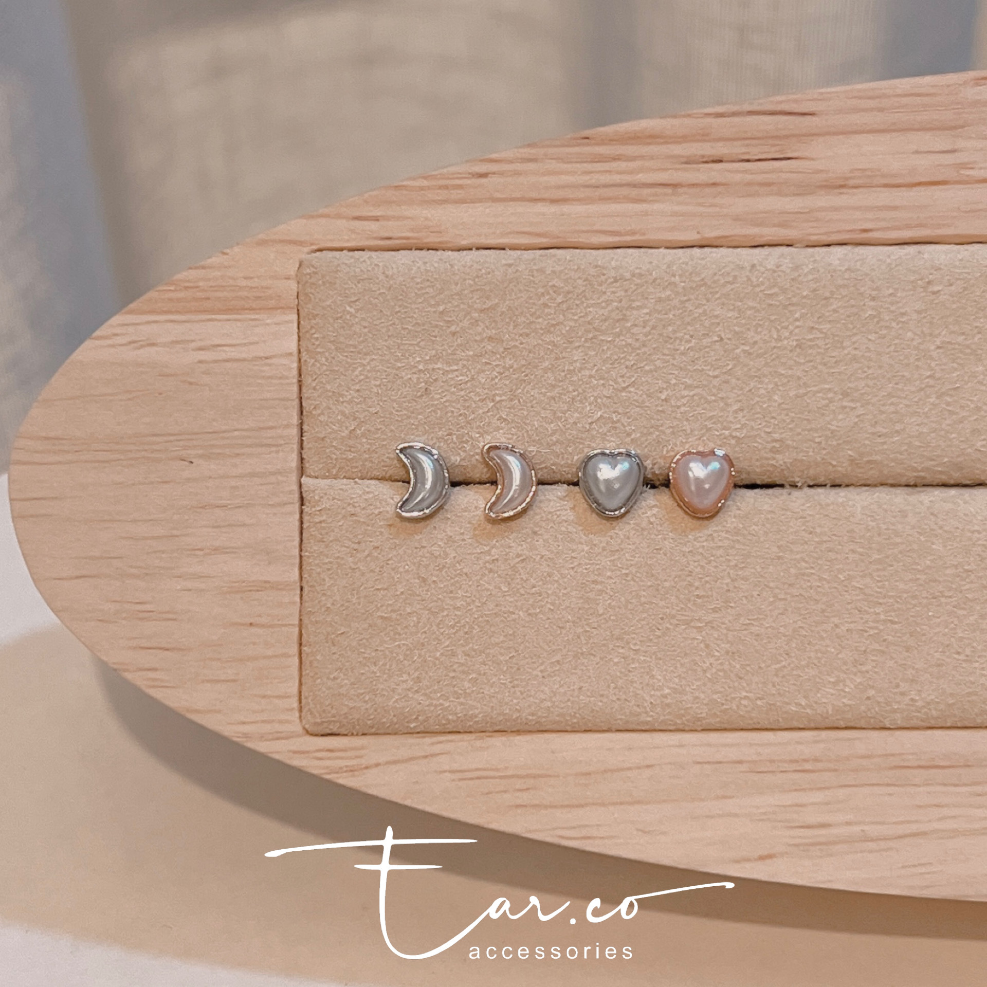 韓國316L醫療鋼耳珠/耳骨釘 [單支] #PB1