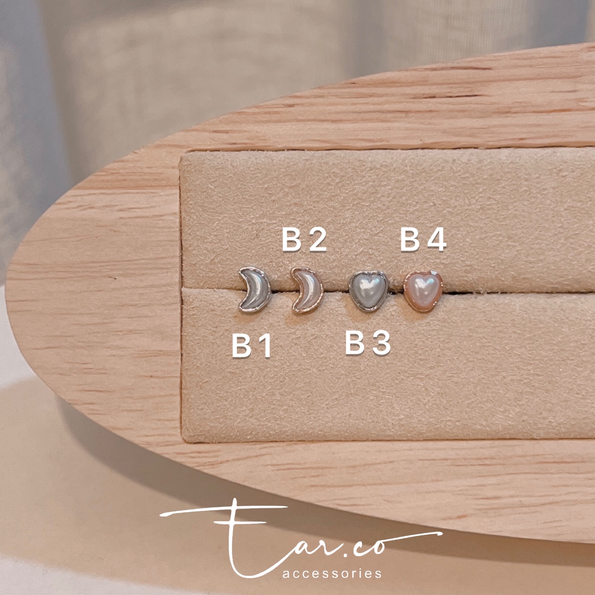 韓國316L醫療鋼耳珠/耳骨釘 [單支] #PB1