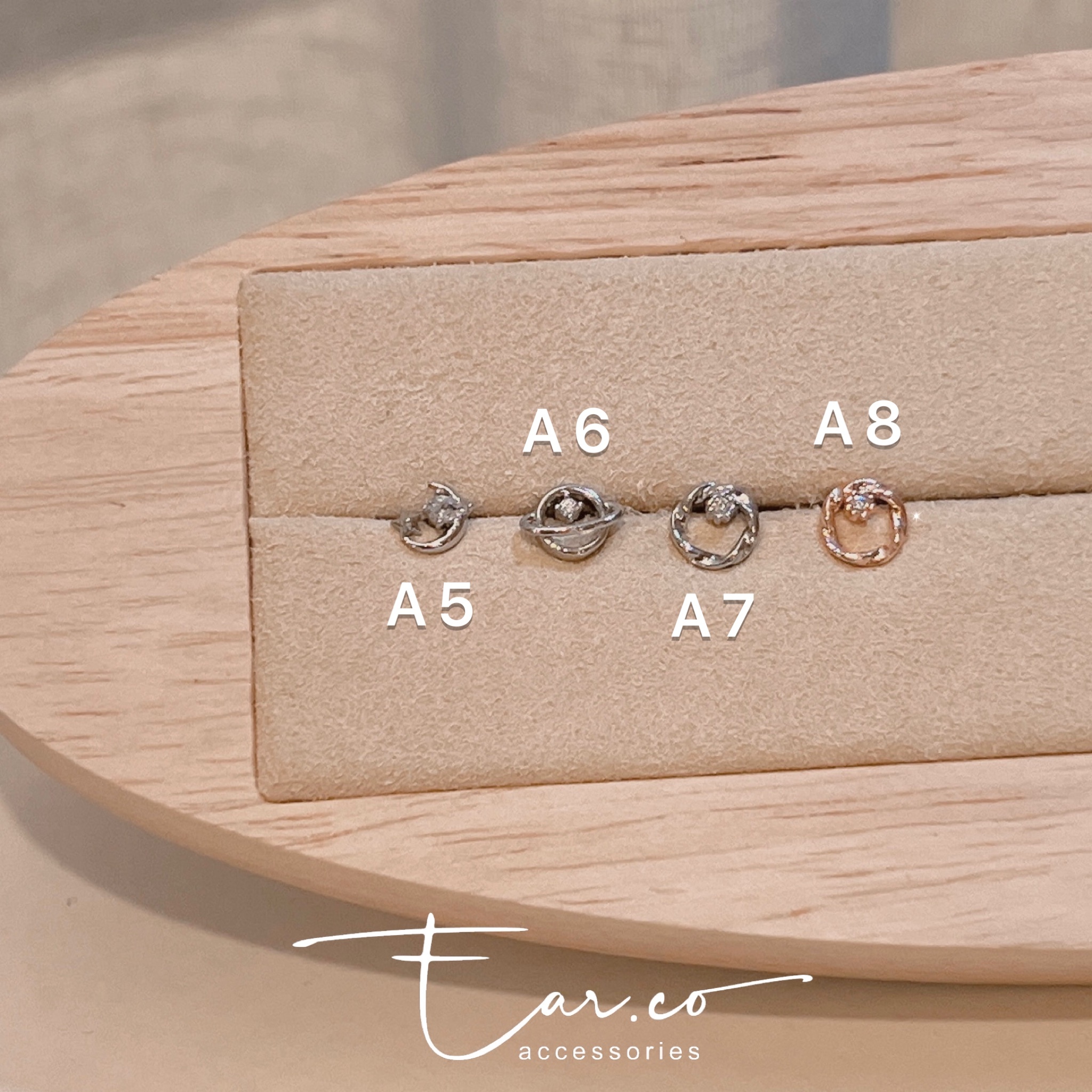 韓國316L醫療鋼耳珠/耳骨釘 [單支] #PA5