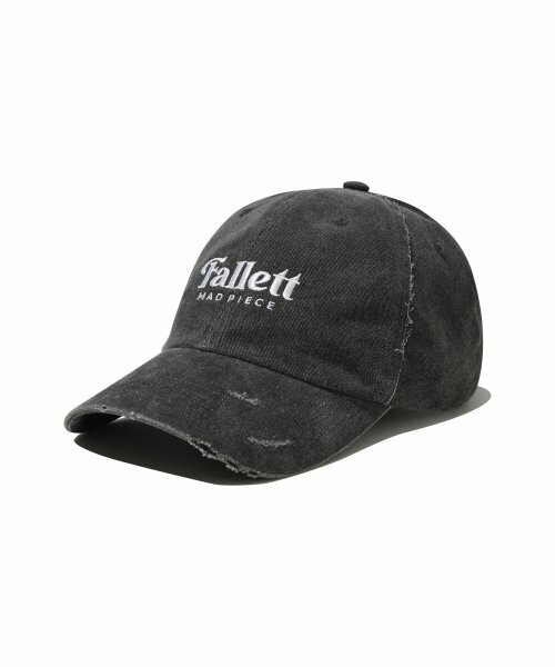 fallett - damaged ball cap (charcoal)