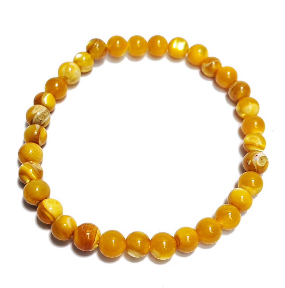 黃金硨磲手珠5.5mm【十方】152854