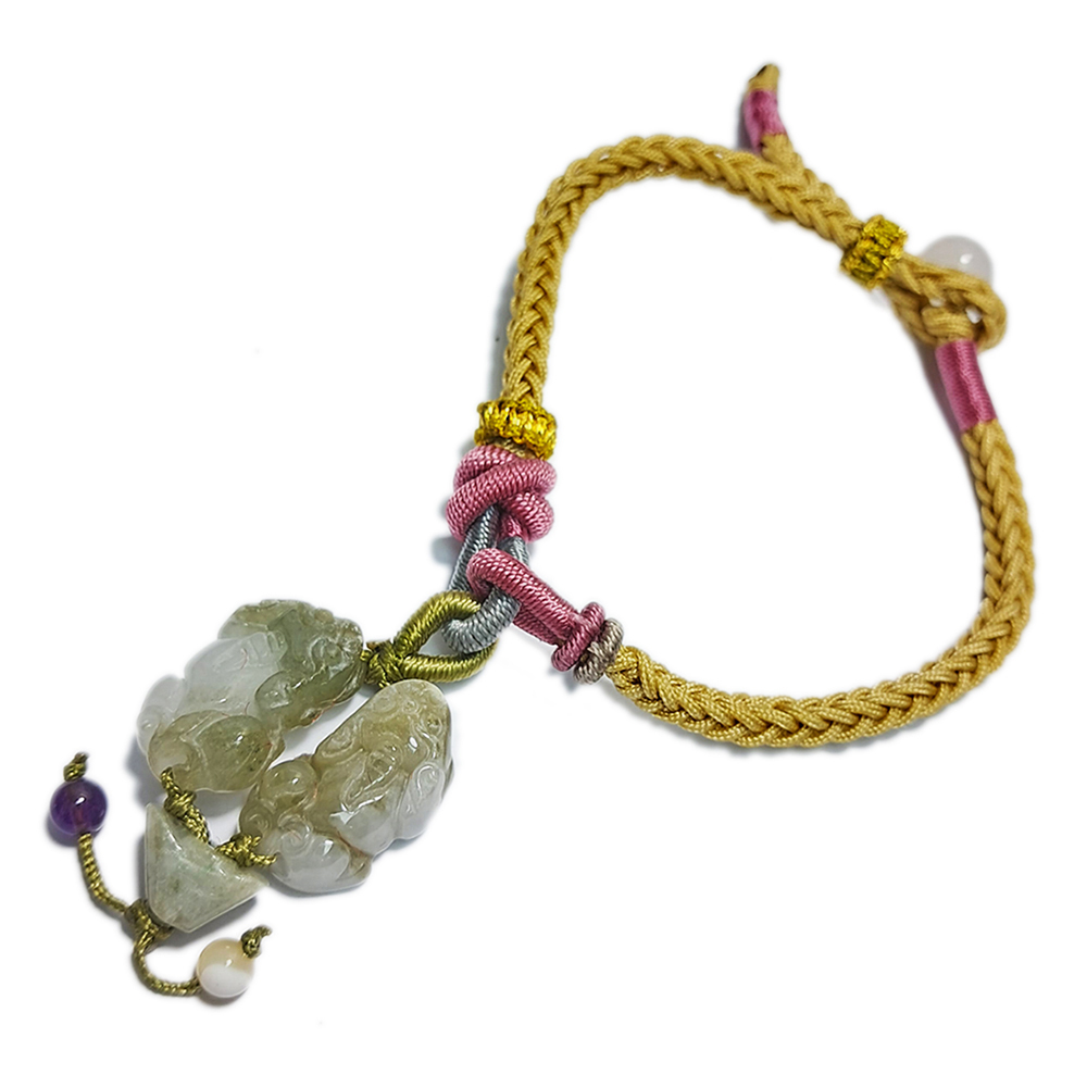 豼貅{玉}&中國結手鍊【十方】152891