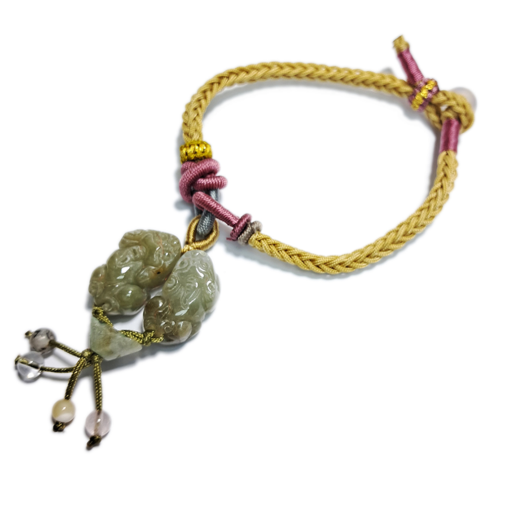 豼貅{玉}&中國結手鍊【十方】152895