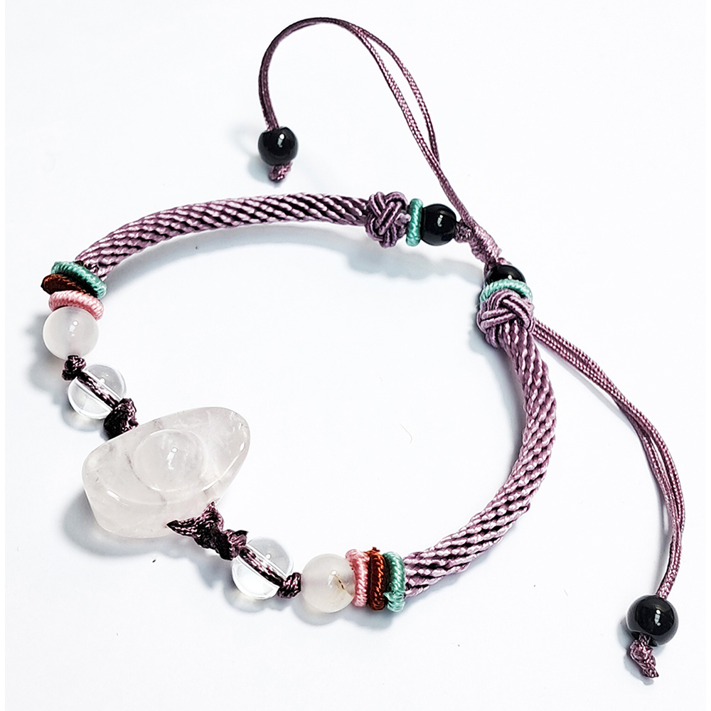 元寶{水晶}&中國結手鍊【十方】152902