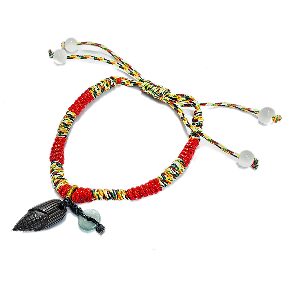 玉米{黑檀}豐收五色線手鍊【十方】152903