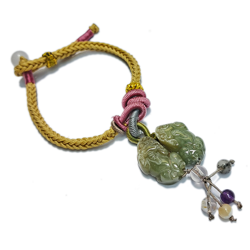 豼貅{玉}&中國結手鍊【十方】152889