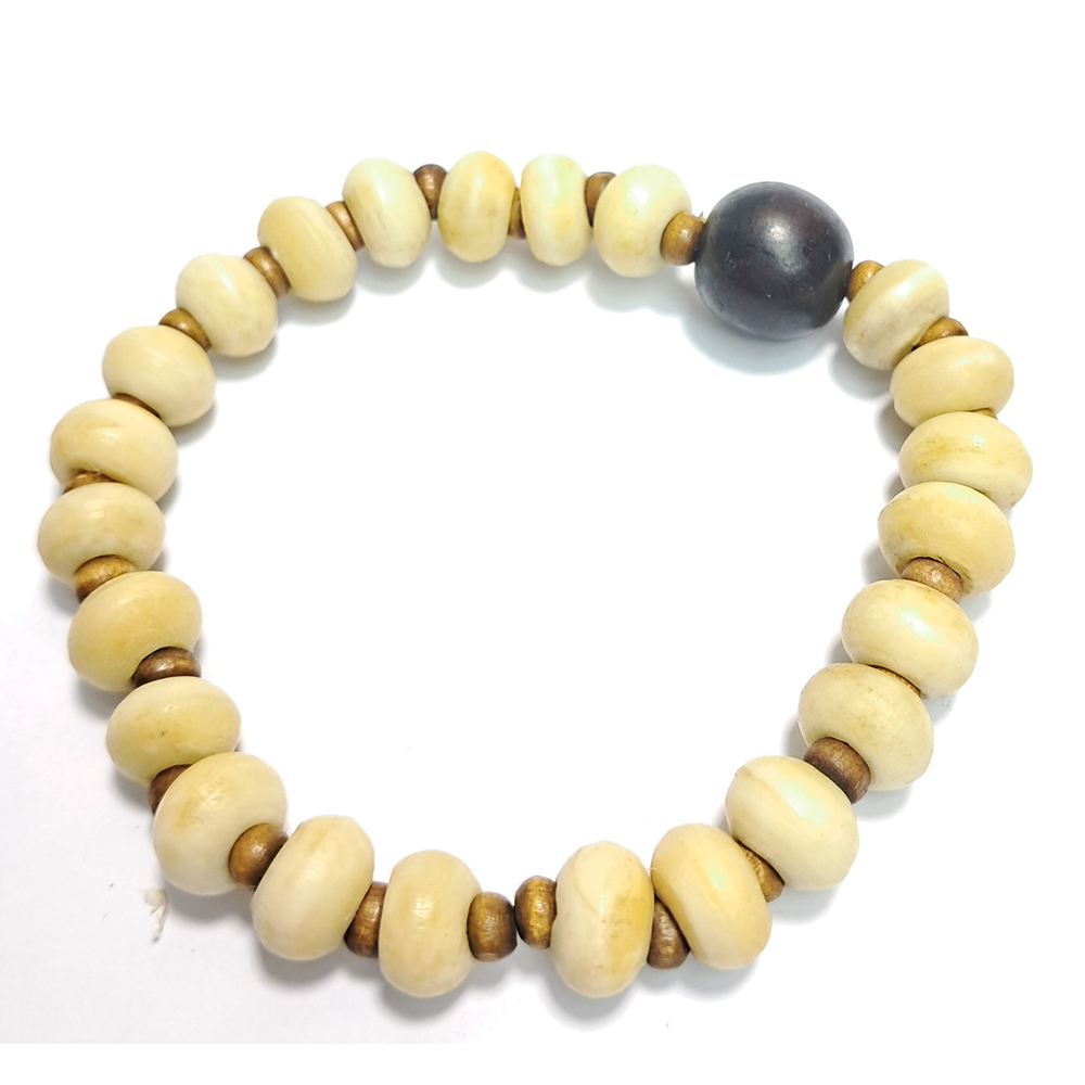 黑檀木&椰殼手珠3*7mm【十方】152825