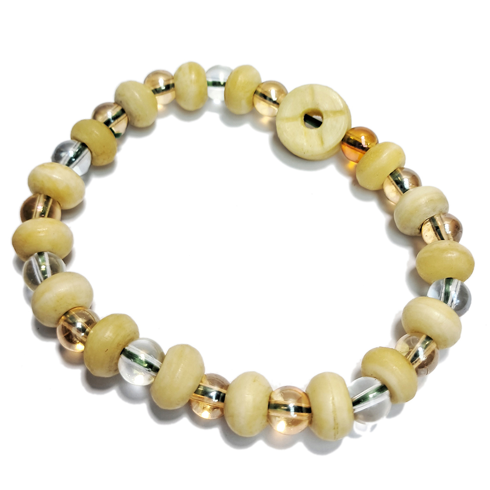 琉璃&椰殼手珠3*7mm【十方】152826