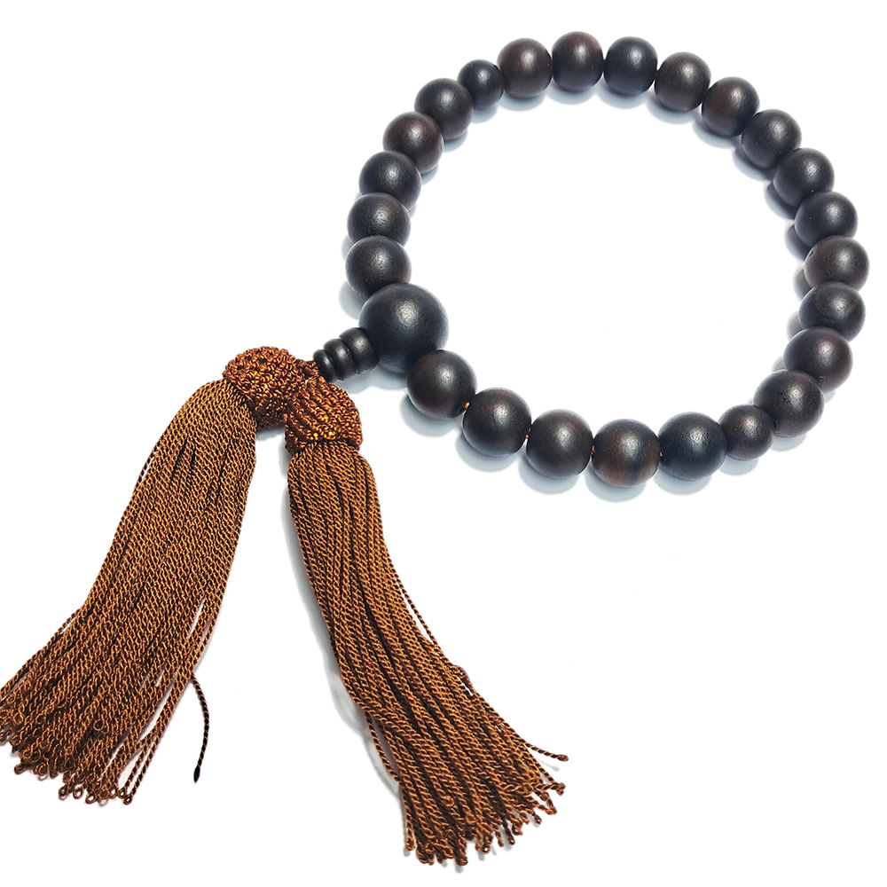 黑檀木日式提珠13mm【十方】152921