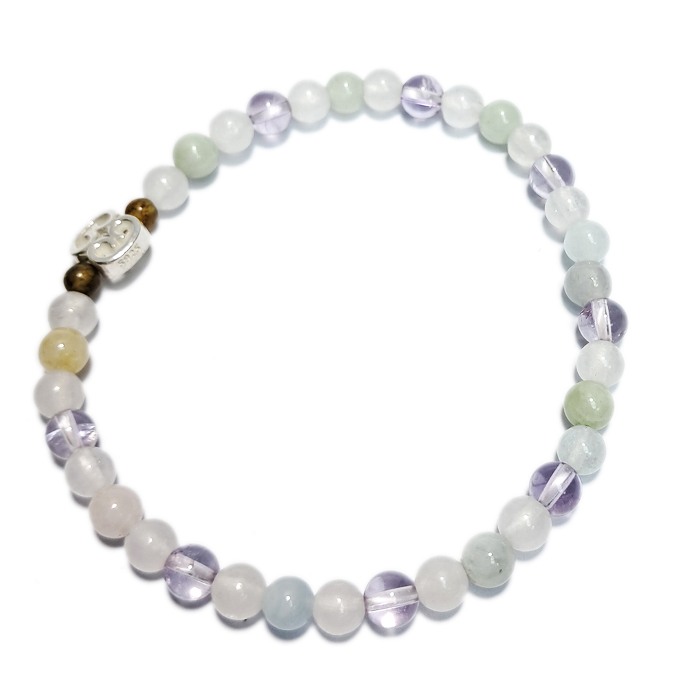 如意{純銀}&摩根石手珠4.8mm【十方】152884