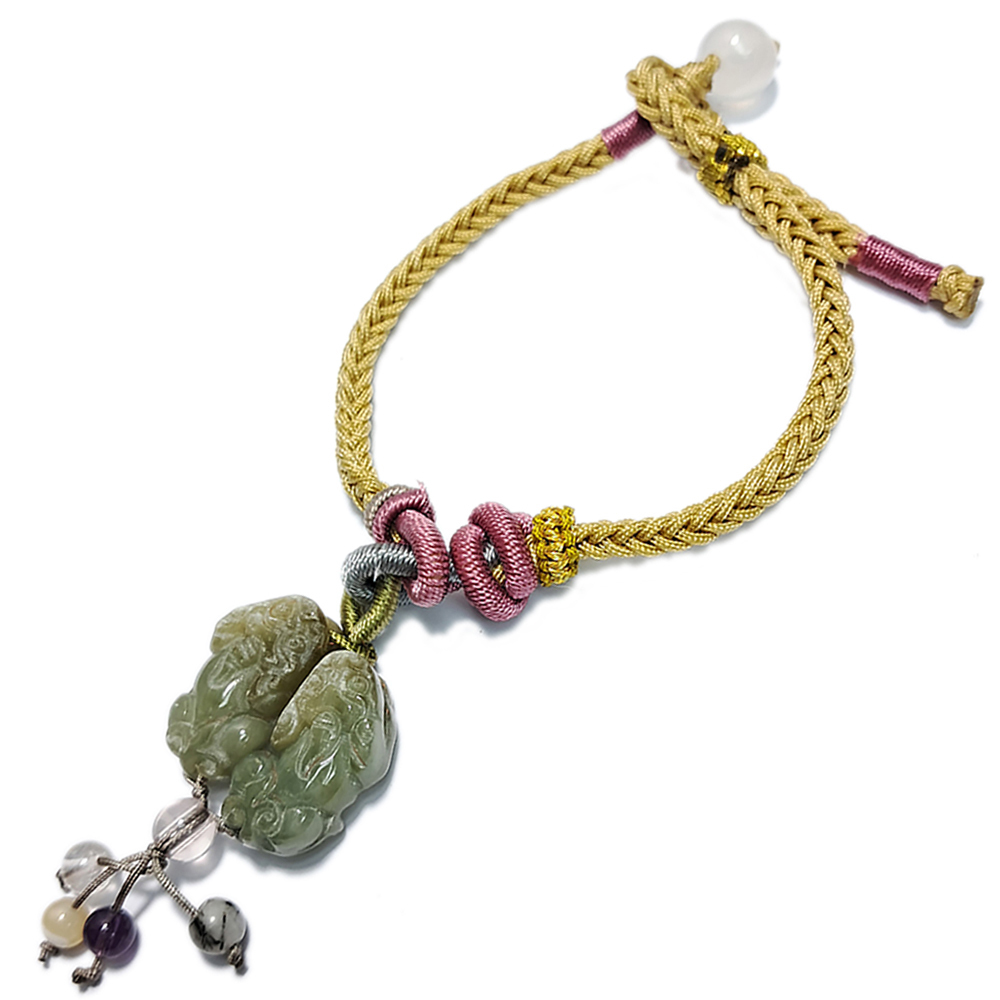 豼貅{玉}&中國結手鍊【十方】152889