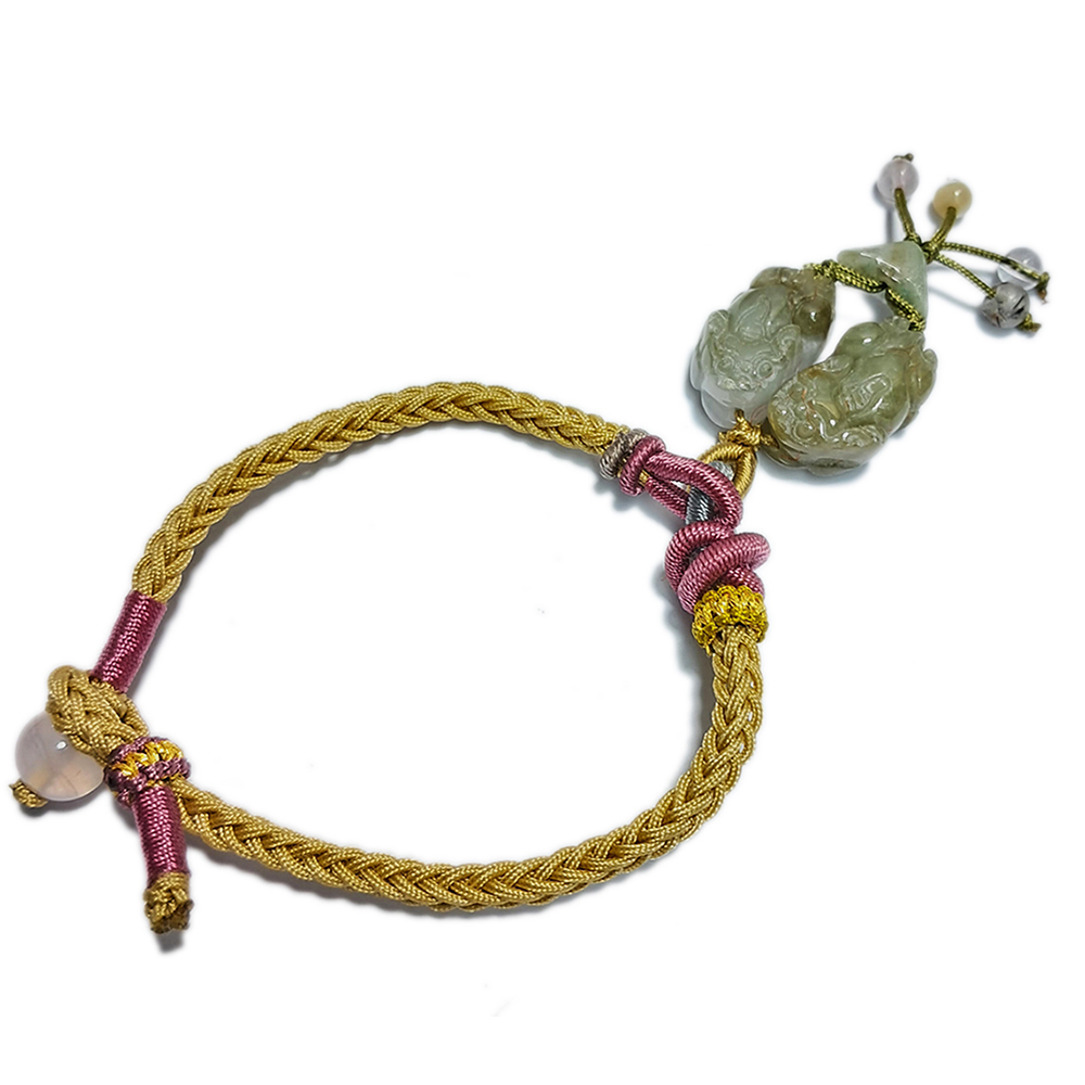 豼貅{玉}&中國結手鍊【十方】152895