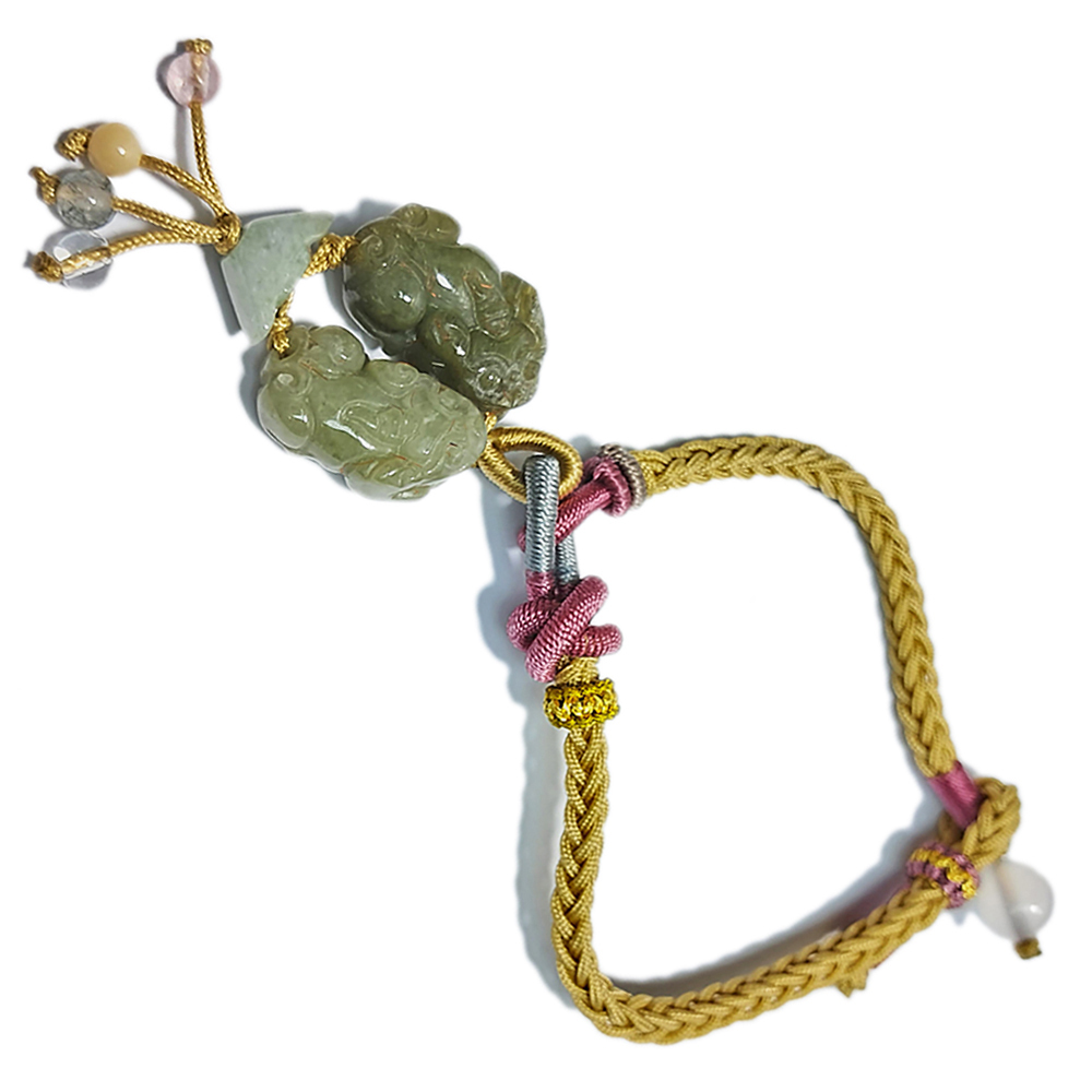 豼貅{玉}&中國結手鍊【十方】152893