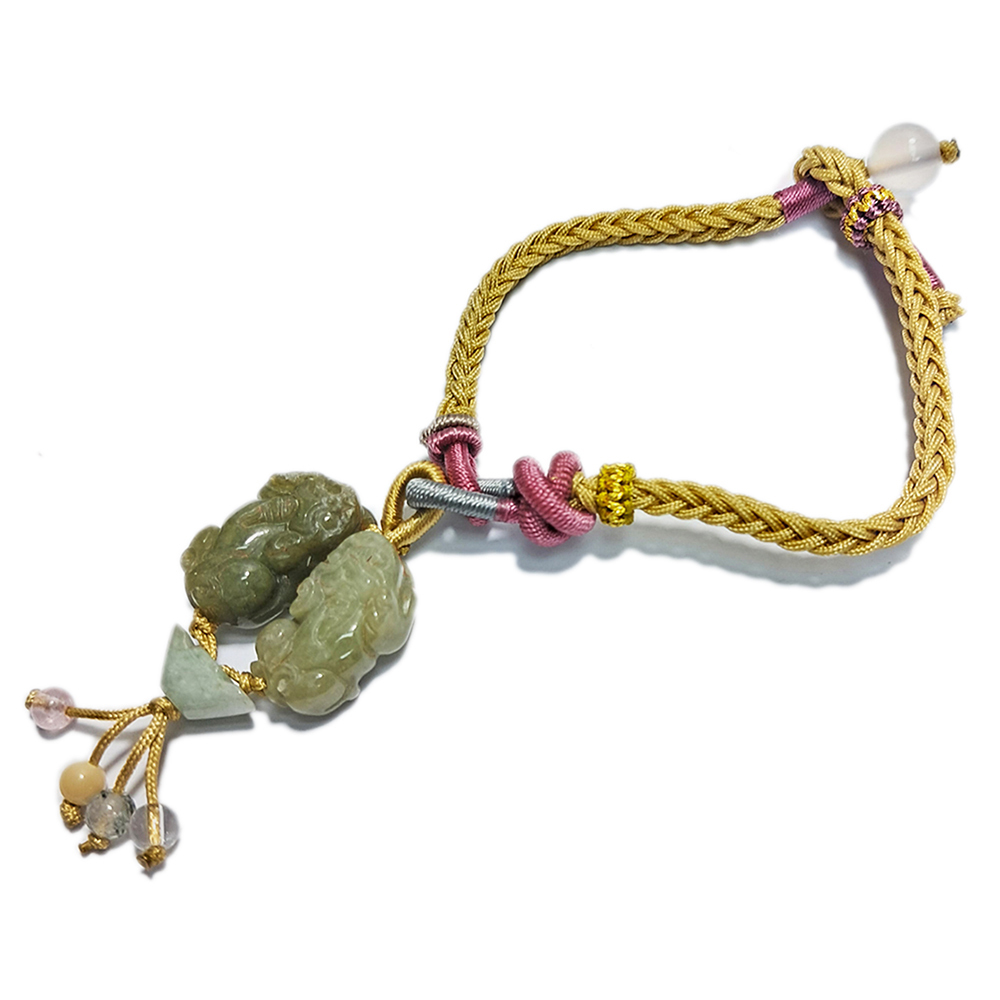 豼貅{玉}&中國結手鍊【十方】152893