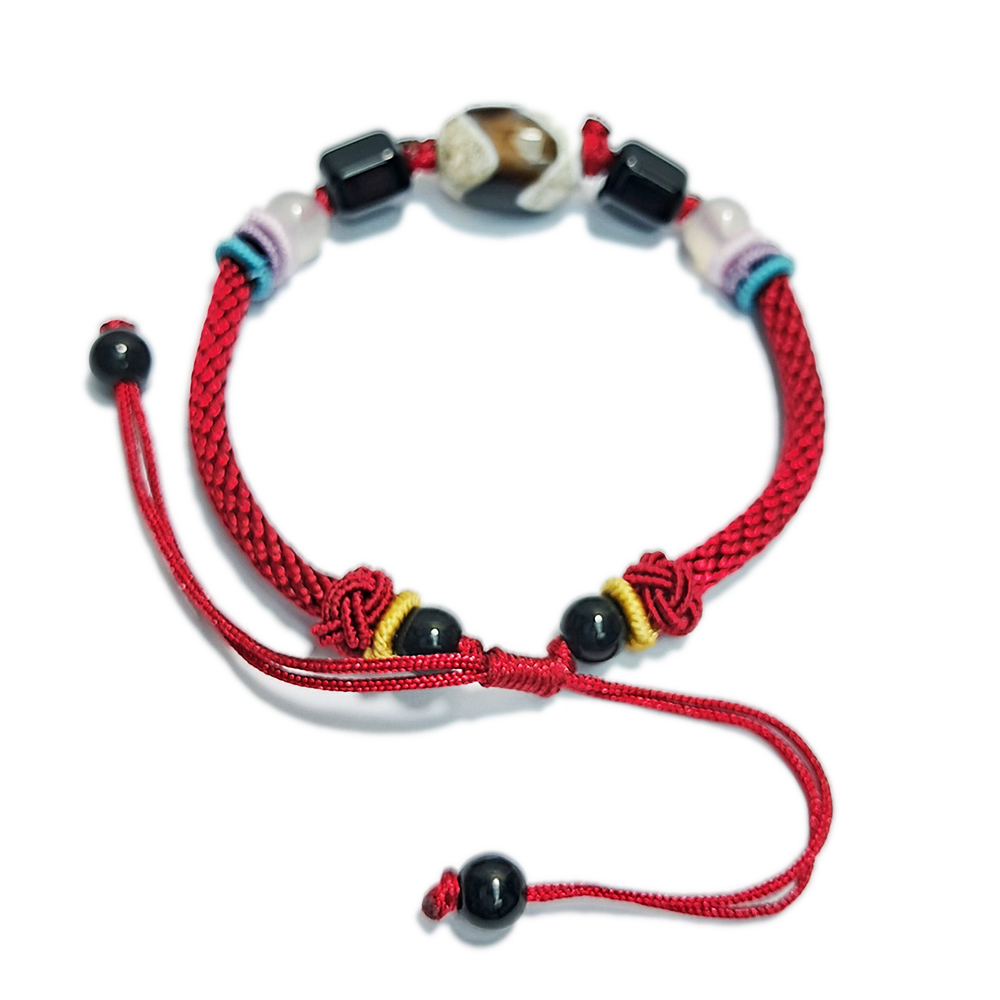 虎牙天珠&中國結手鍊【十方】152894