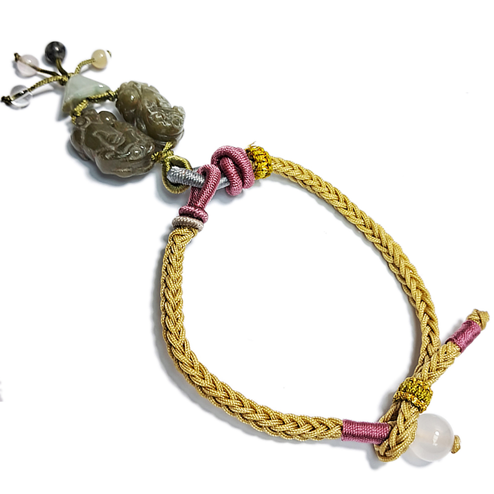 豼貅{玉}&中國結手鍊【十方】152898