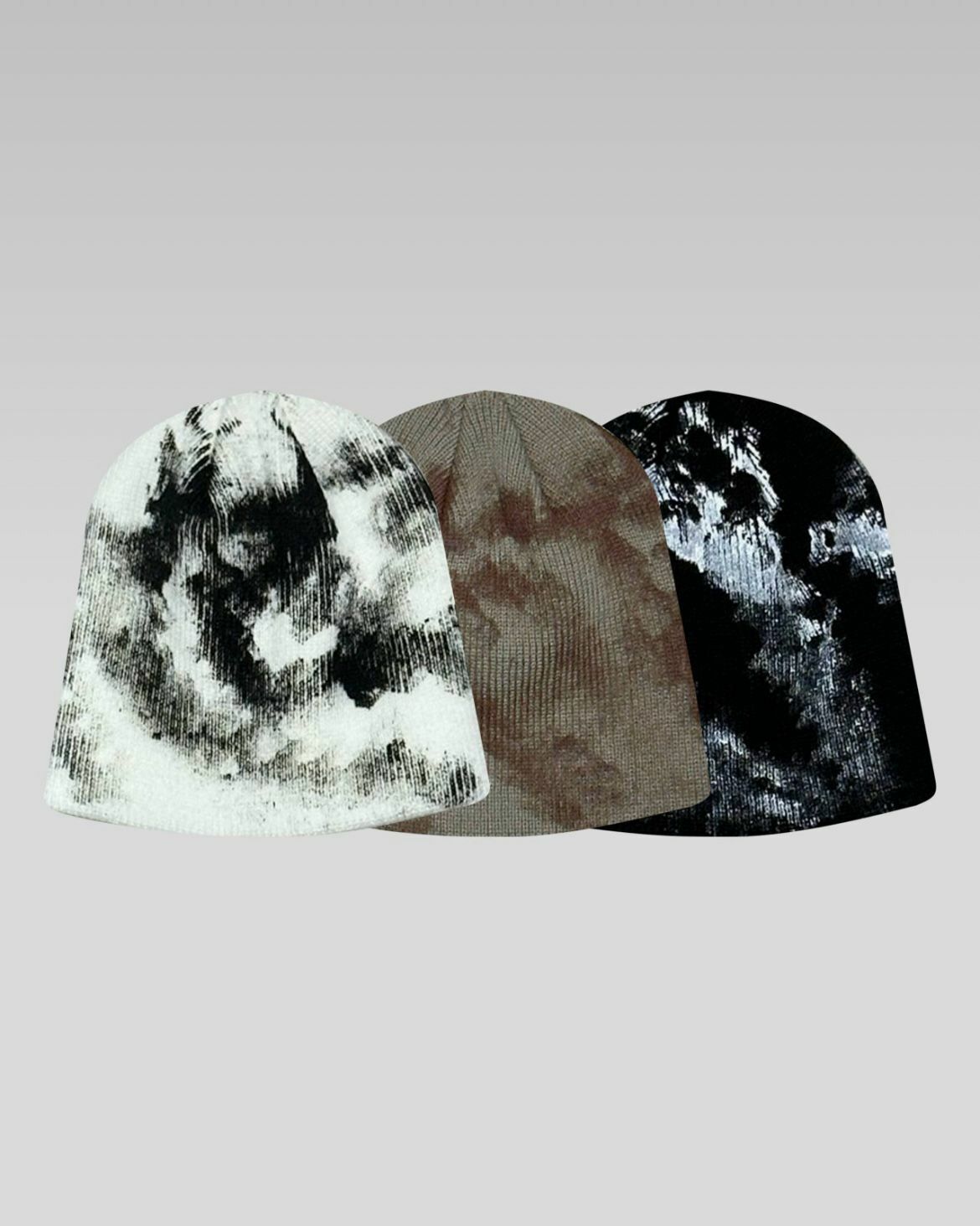 混色針織冷帽 H702