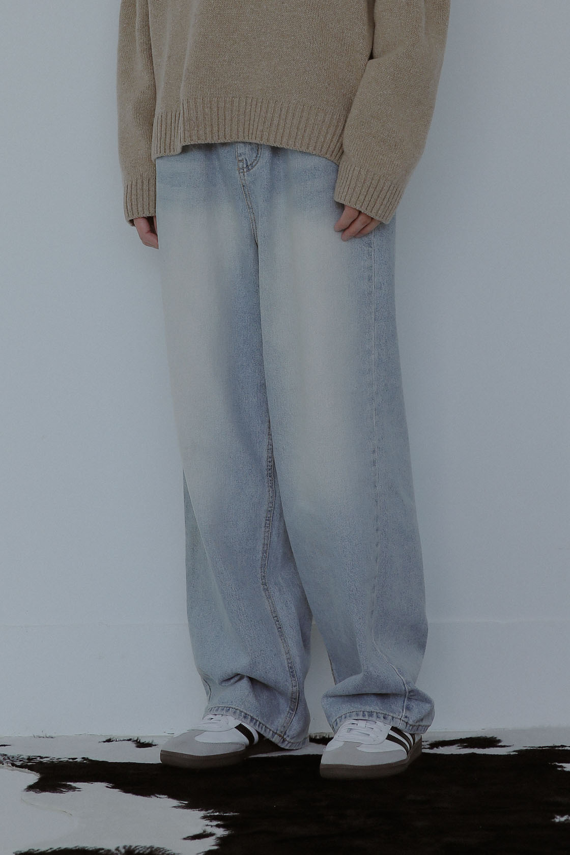 #2444 Soft Denim #牛仔長褲