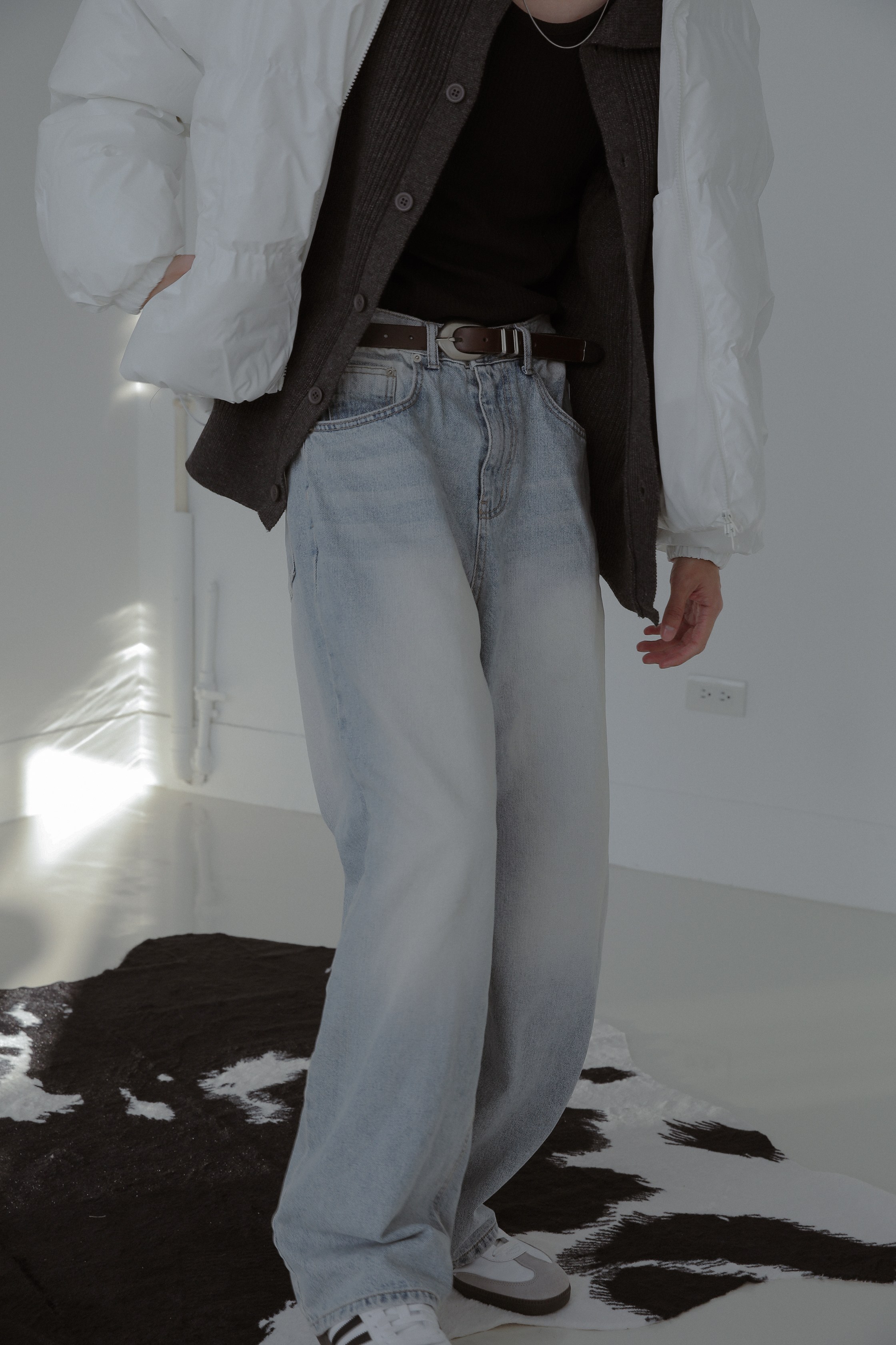 #2444 Soft Denim #牛仔長褲