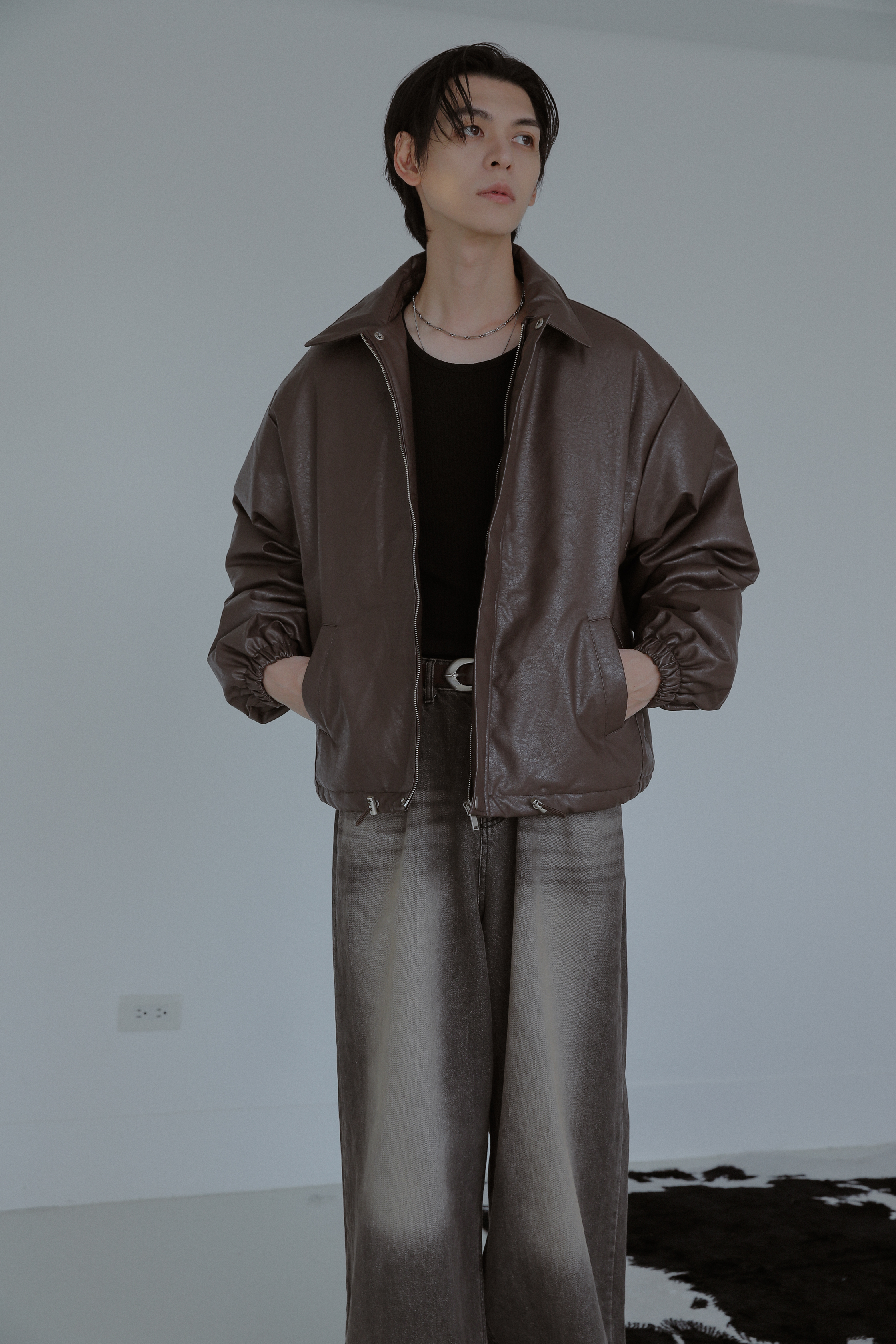 Urban Leather Padding #皮外套