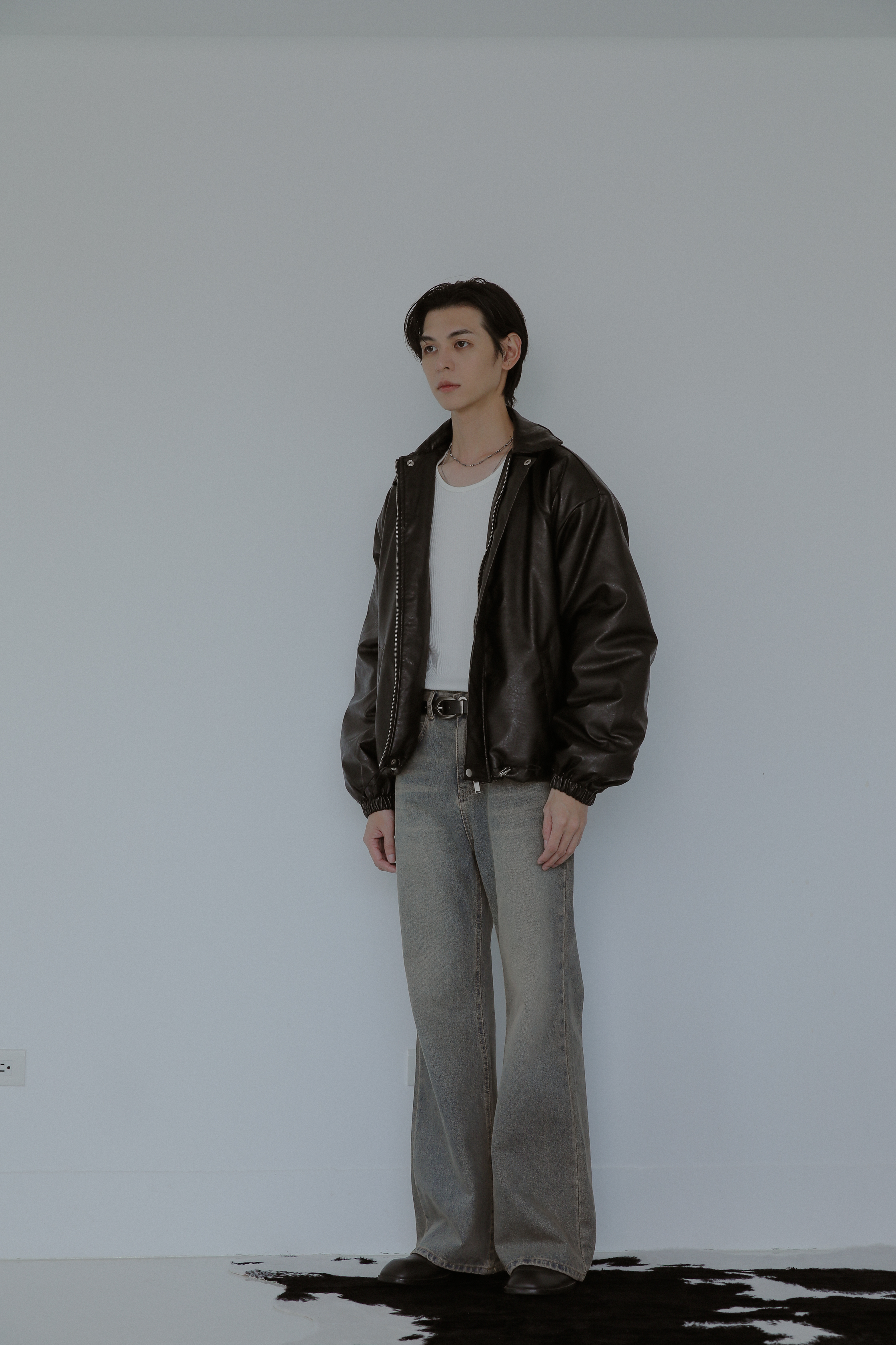 Urban Leather Padding #皮外套