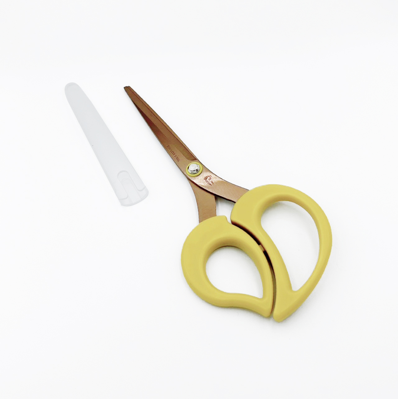 鈦艾你 ．事務剪刀 /  (玫瑰金鈦)185mm  #T1051