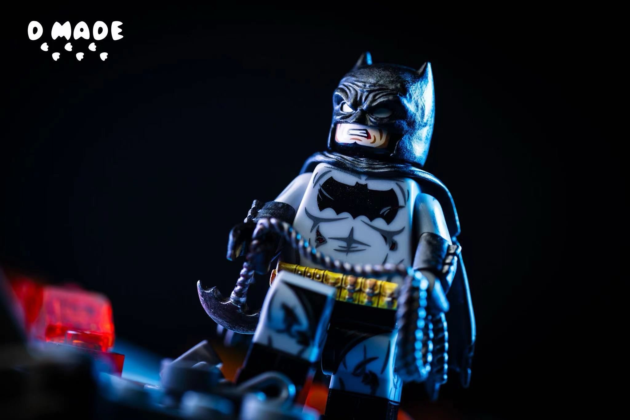 【D made】蝙蝠俠 黑暗騎士歸來 戰損版