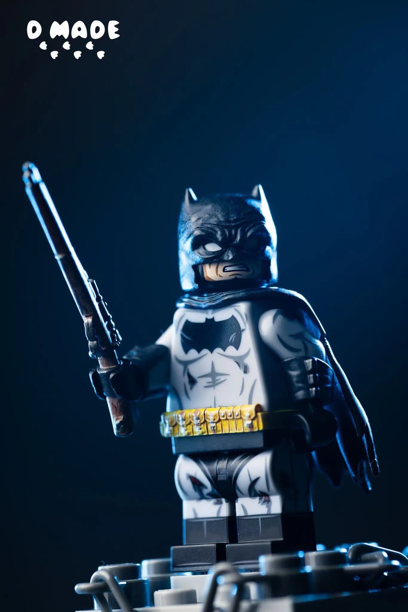 【D made】蝙蝠俠 黑暗騎士歸來 戰損版