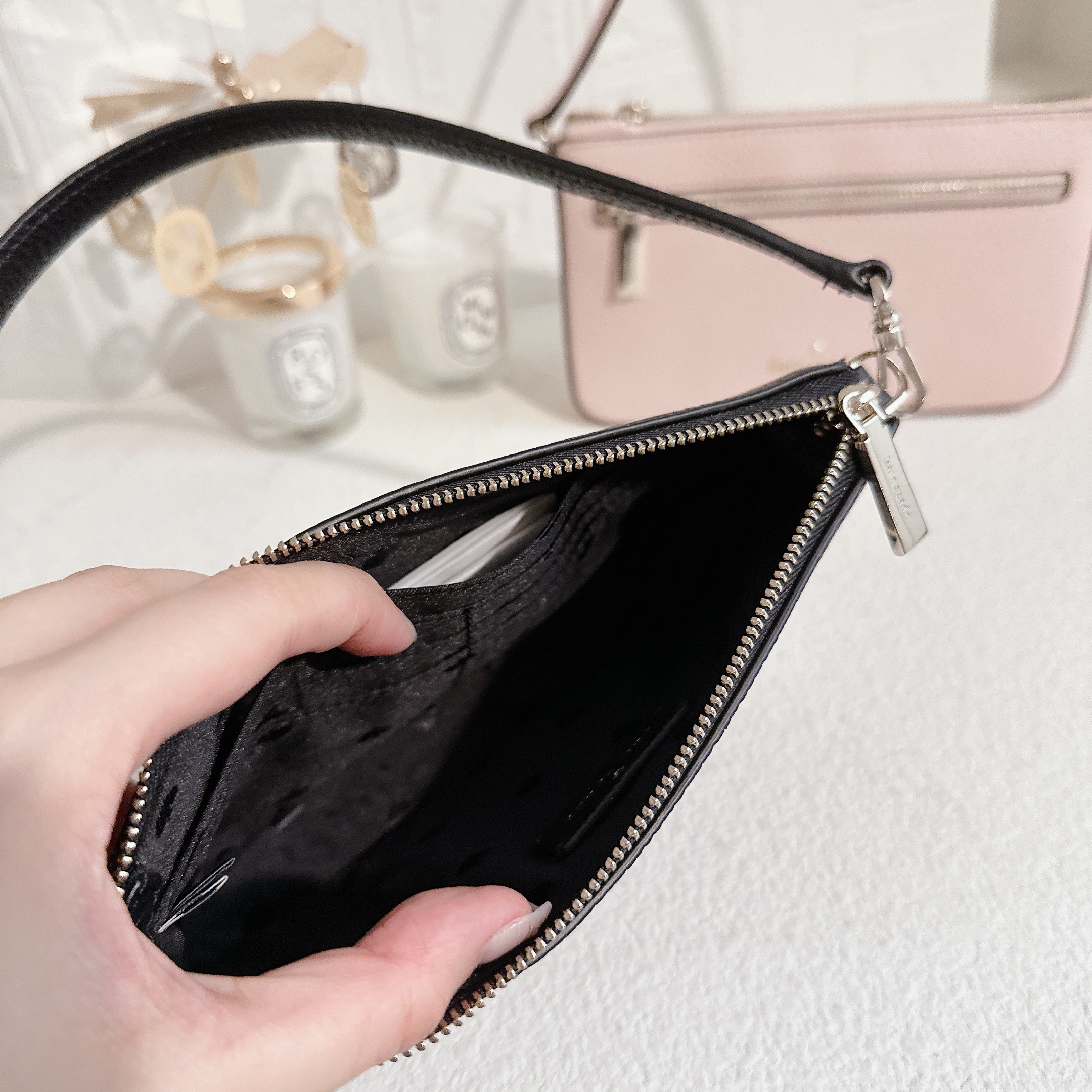 [香港現貨] Kate Spade Leila Zip Wristlet