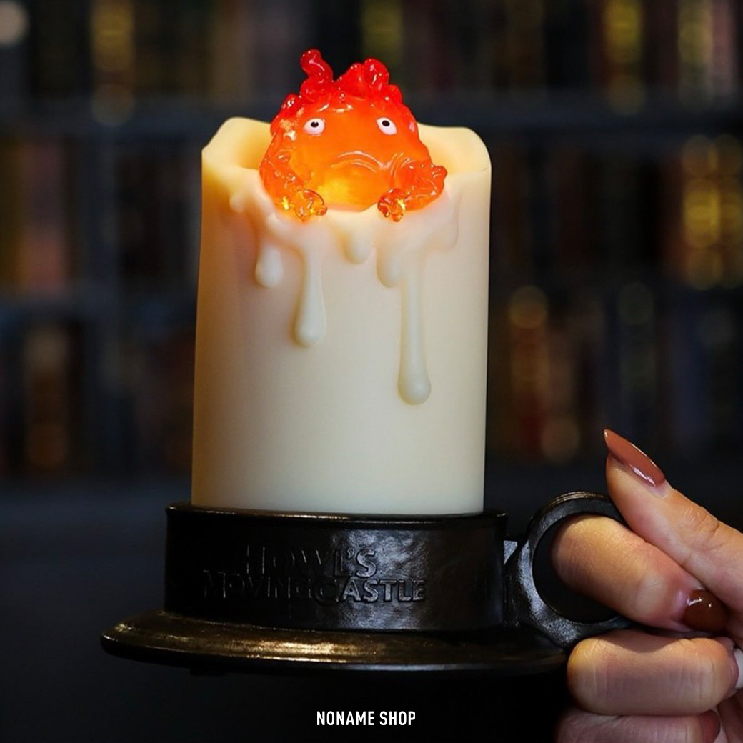 霍爾的移動城堡 宮崎駿 卡西法 蠟燭燈 夜燈