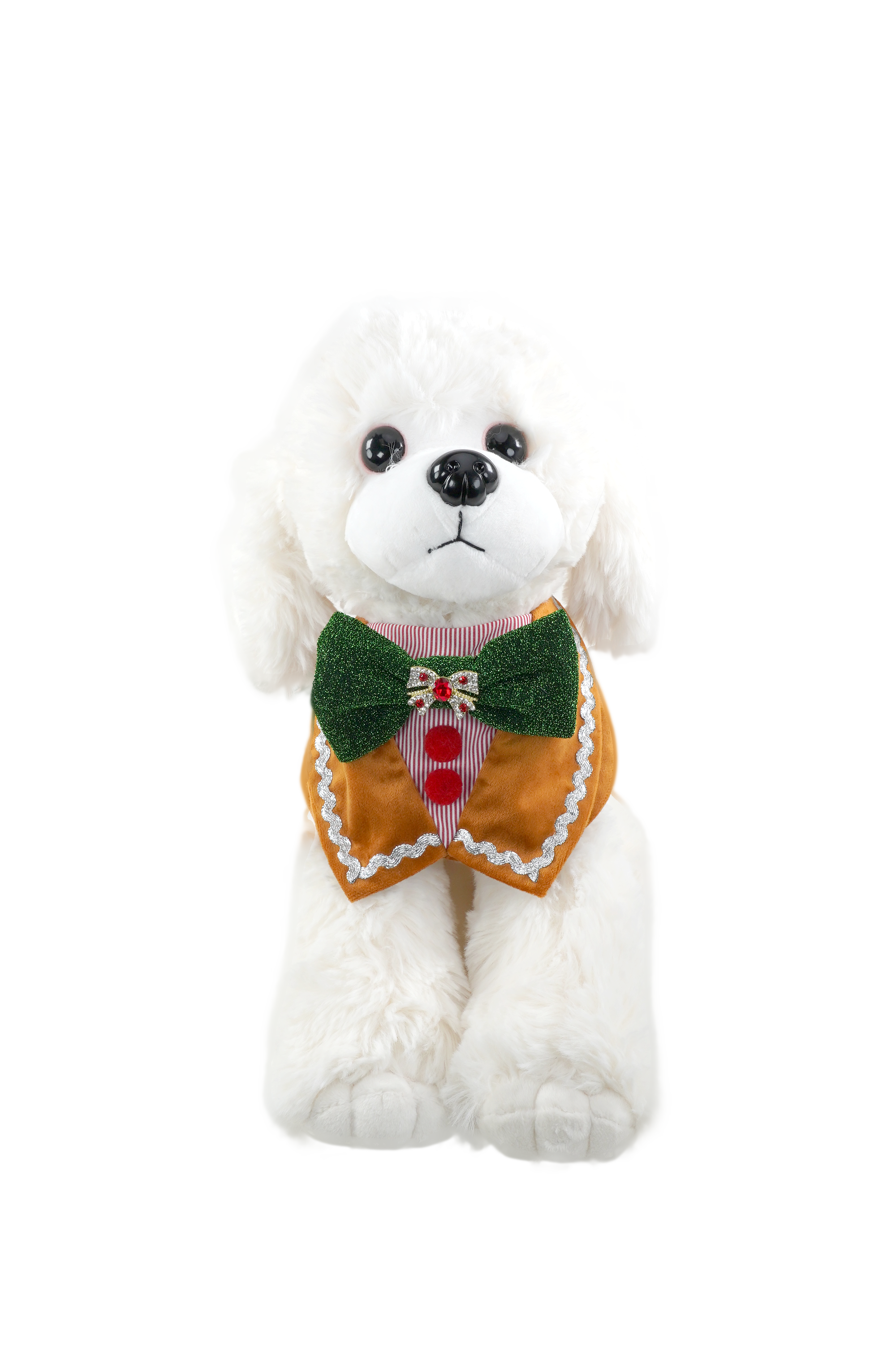 Red Striped Gingerbread Collar