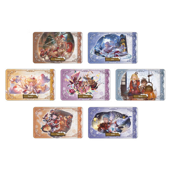 Pbandai 預訂2024/1月 グランブルーファンタジー　PIICA＋クリアパスケース　WINTER