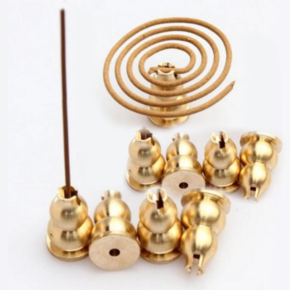 【菩提居】葫蘆富貴多功能香座超值9入