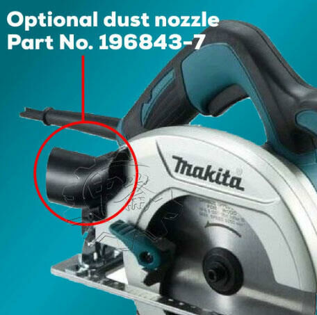 ＊金崙五金【附發票】牧田 圓鋸機集塵口 198933-2 (同196843-7)圓鋸機配件 適DHS780 HS7600