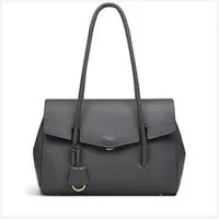 [S] RADLEY LONDON H5648074 LARGE FLAPOVER TOTE,GREY, 5052557068359 (SR51)
