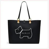 [S] RADLEY LONDON H7672001 LARGE OPEN TOP TOTE,BLACK, 5052557151525 (SR52)