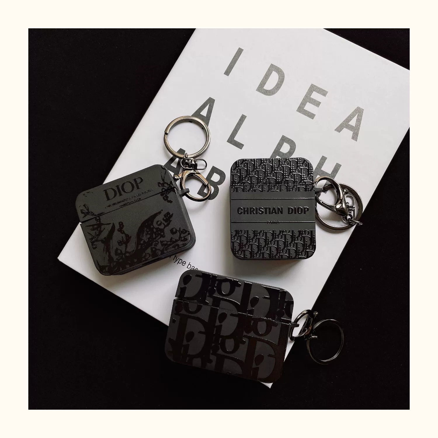 AirPods 質感磨砂浮雕保護套