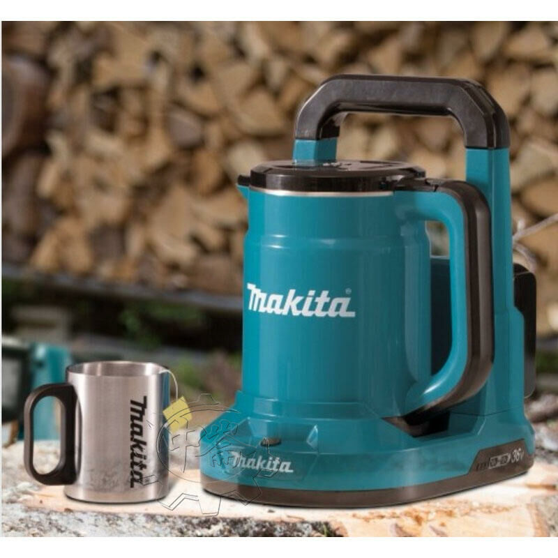＊中崙五金【附發票】Makita 牧田 36V充電式熱水壺 DKT360Z(單機) DKT360 附鋼杯 攜帶方便