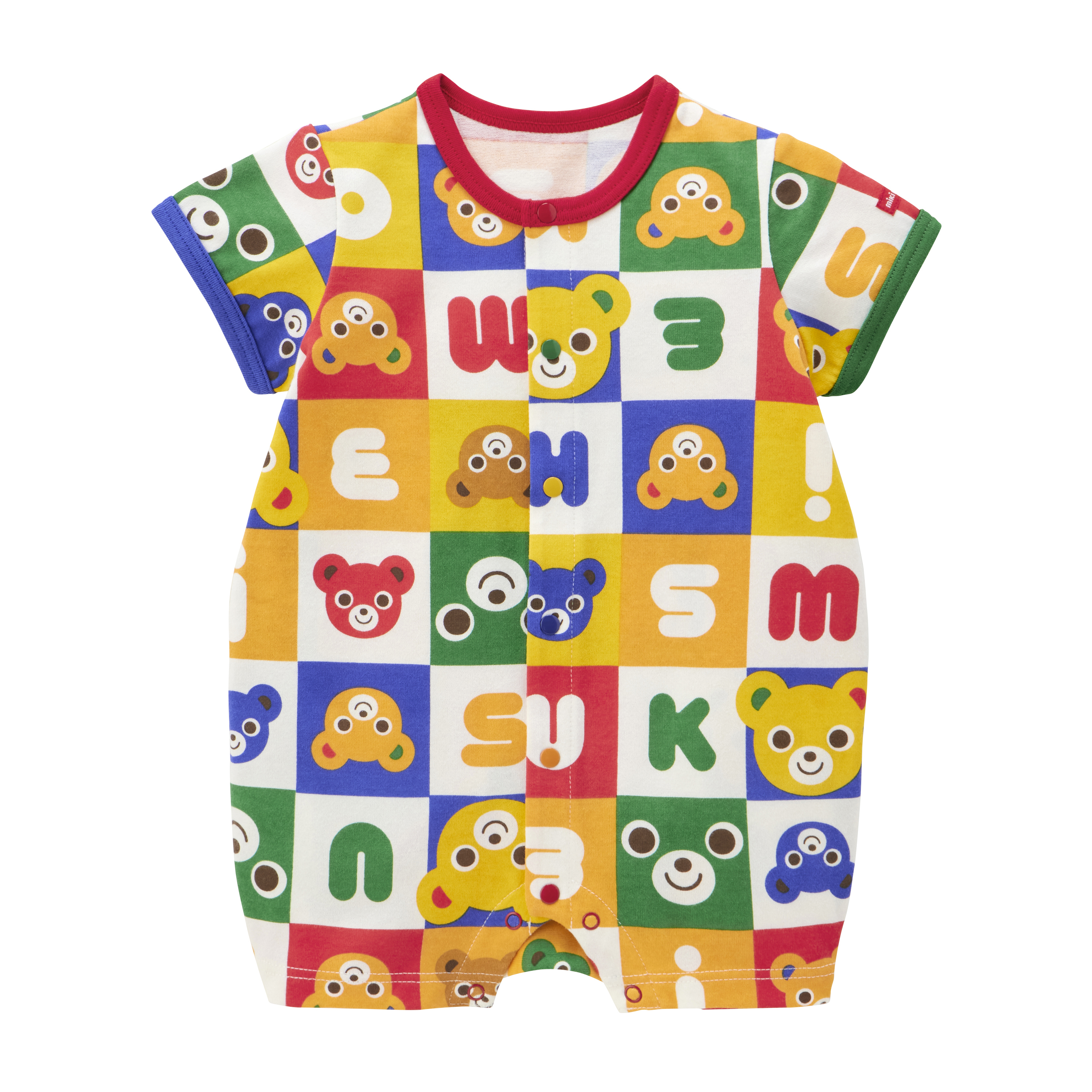 miki house普奇熊連體服