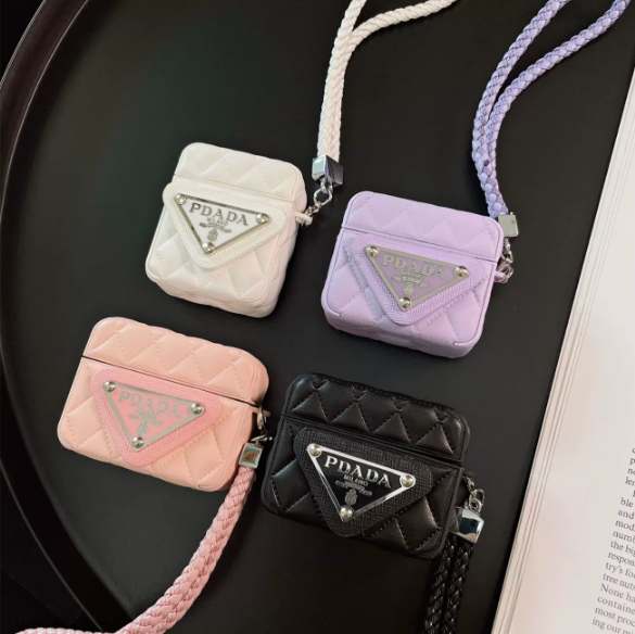 AirPods PD菱格紋保護套