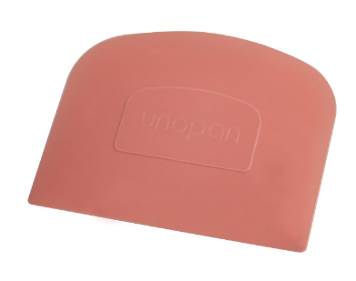 [ UNOPAN烘焙用品 ] UN35004-抗菌塑膠刮板-桃粉色