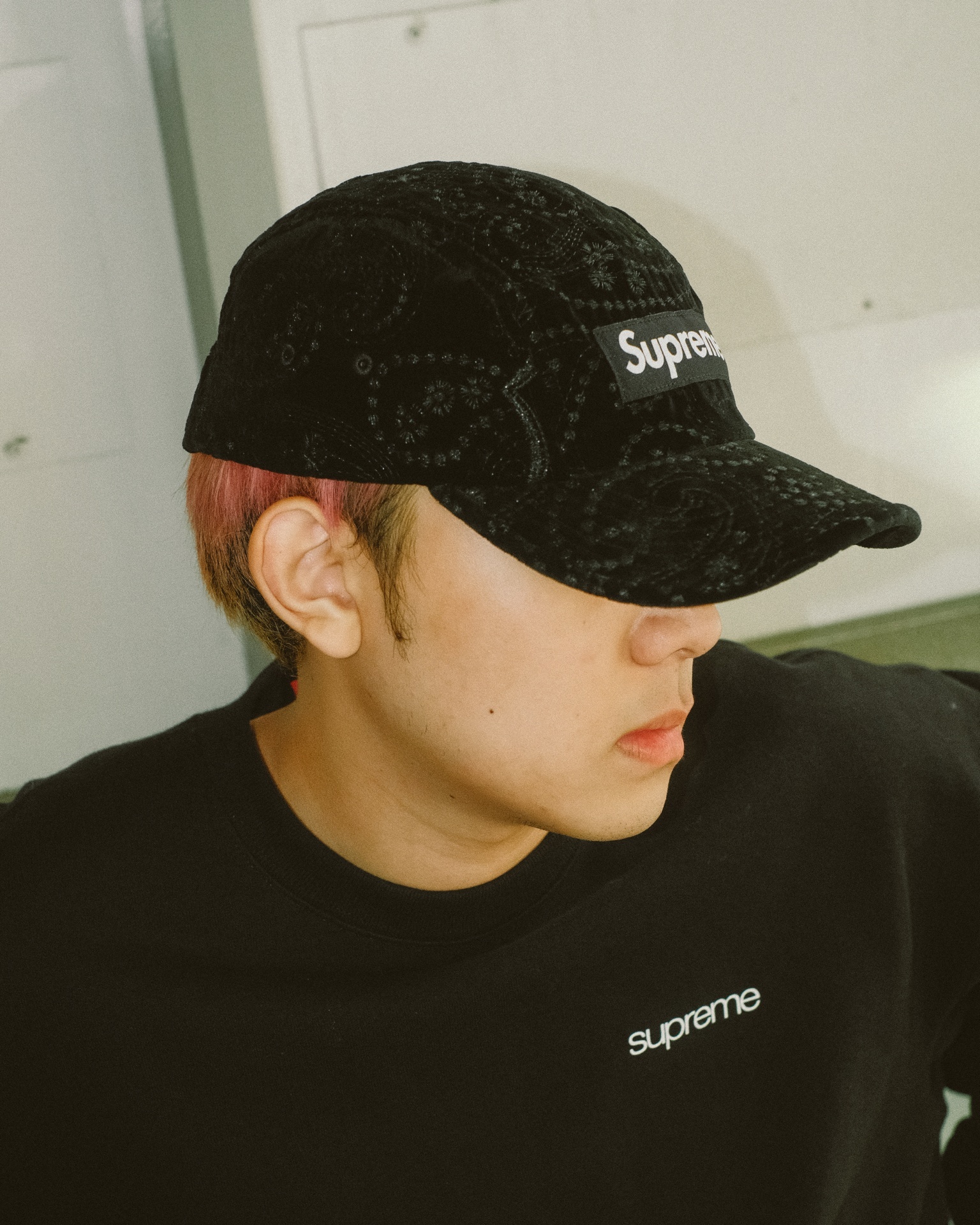 Supreme 23FW Velvet Paisley Camp Cap 變形蟲絲絨老帽