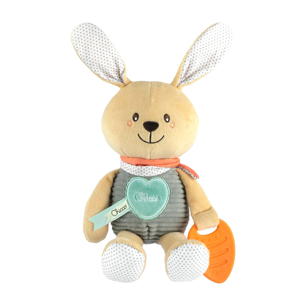 拼布安撫柔軟小兔兔