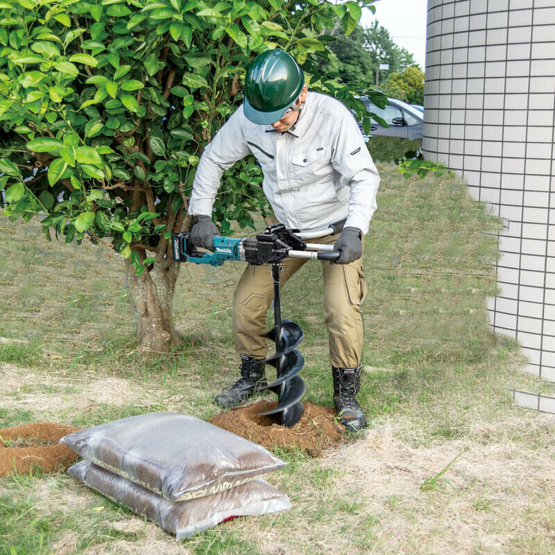 ＊中崙五金【附發票】Makita 牧田 40V充電式無刷彎角度地鑽頭 DG002 DG002GZ(單主機) 土壤鑽孔機